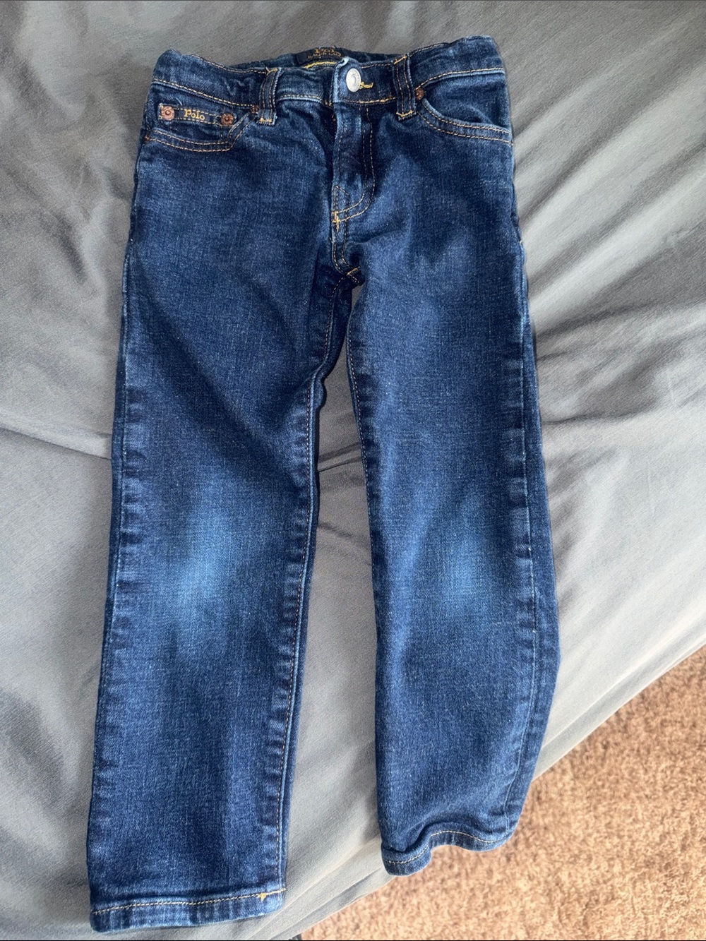 Classic Dark Blue Kids Jeans